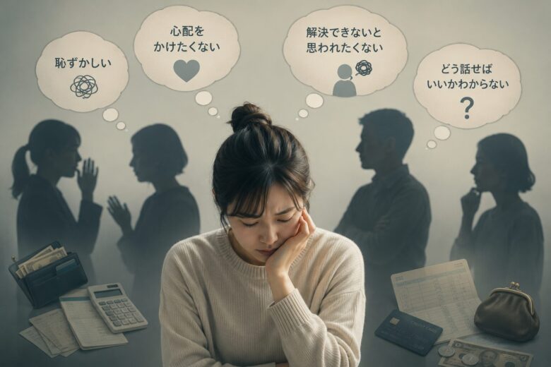お金の悩みを誰にも言えない理由の構造