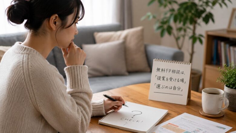 無料FP相談を使うときに知っておくべきこと1つ