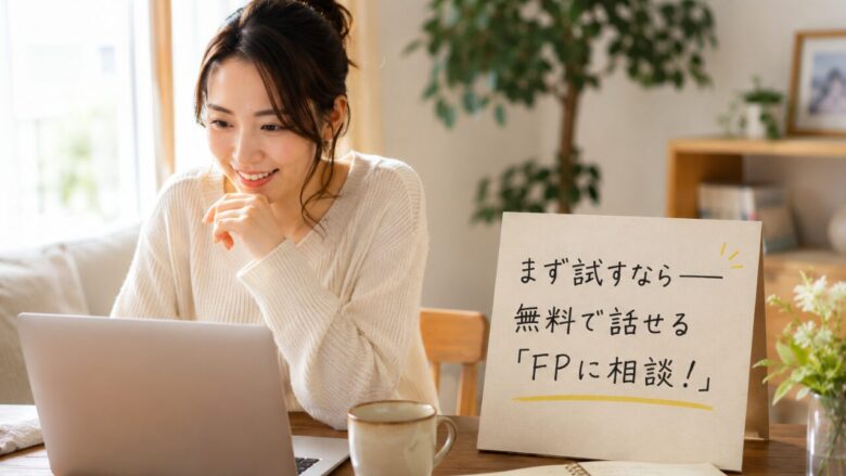 まず試すなら──無料で話せる「FPに相談！」